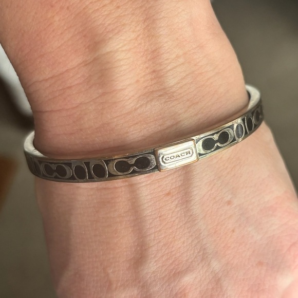 Coach Traditional C Black Bangle - Picture 3 of 4